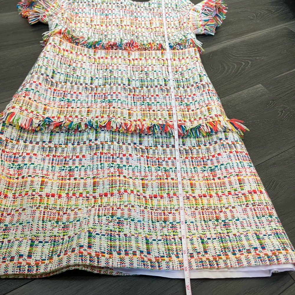 Sara Campbell Bright Tweed Fringe Dress - Picture 9 of 12